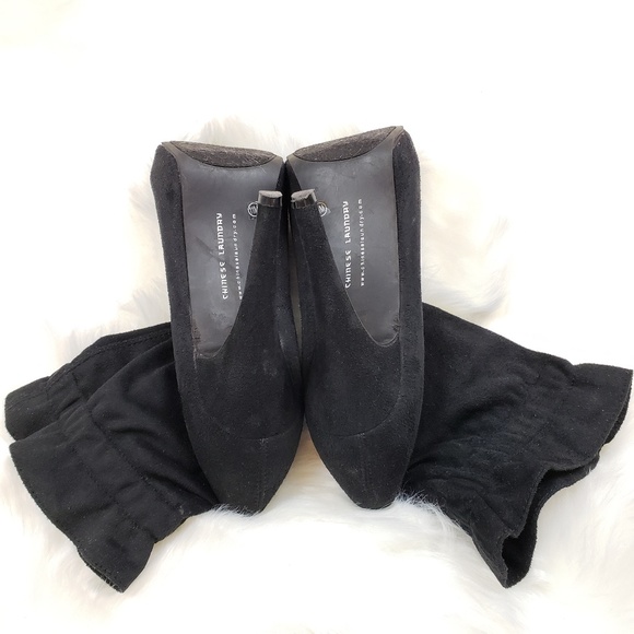 Chinese Laundry Taffany Fabric Platform Boots - Picture 4 of 7